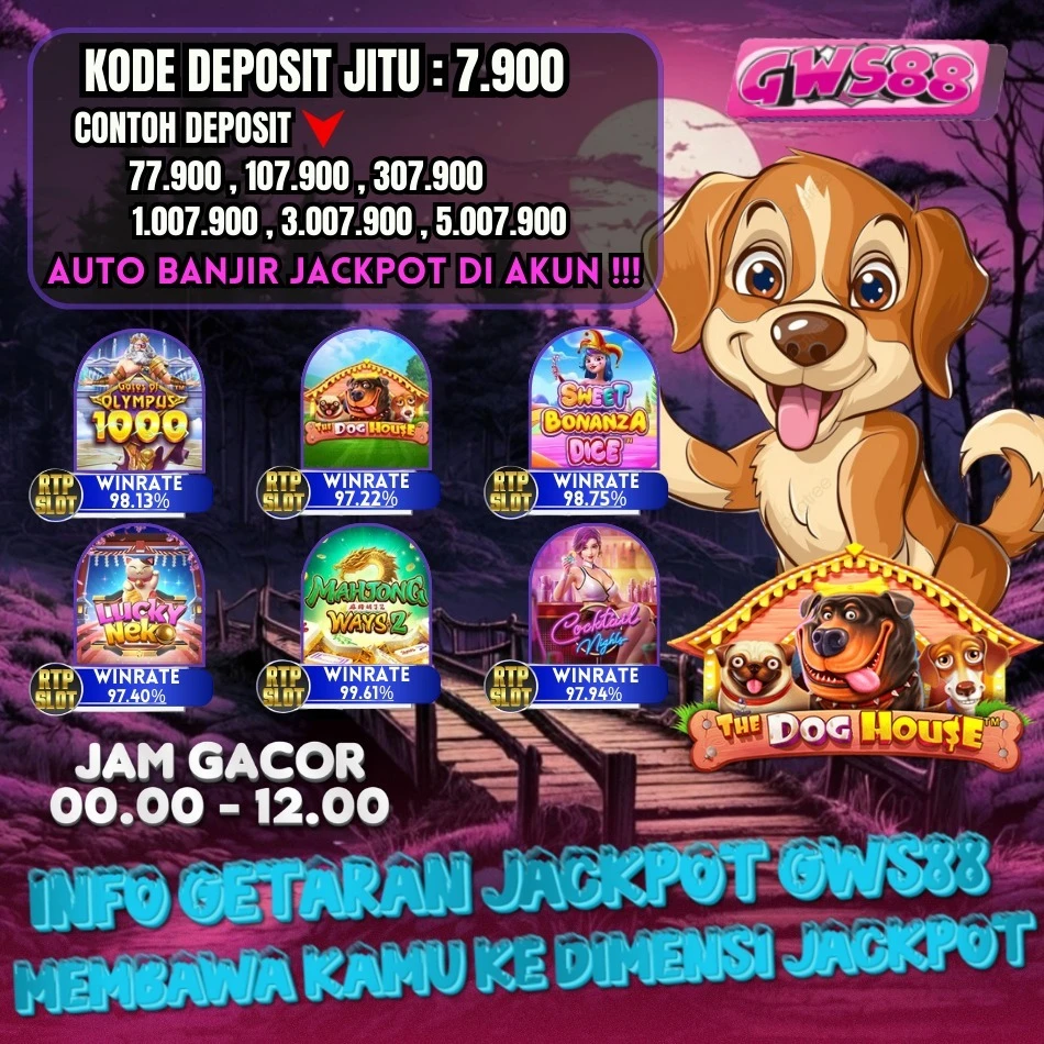 🏆 INFO GETARAN JACKPOT GWS88 🏆