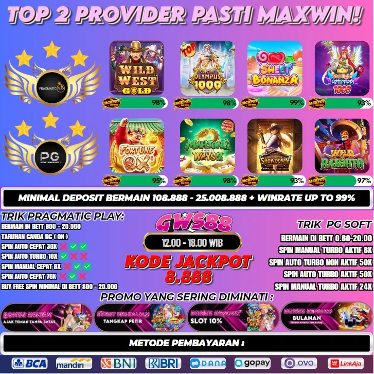 TOP 2 PROVIDER PASTI MAXWIN!